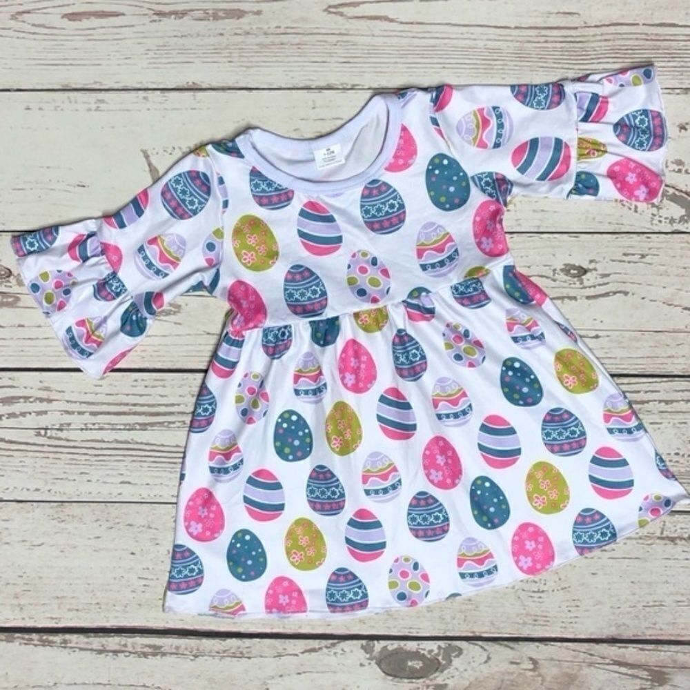 Easter
Egg Baby Girl Dress
